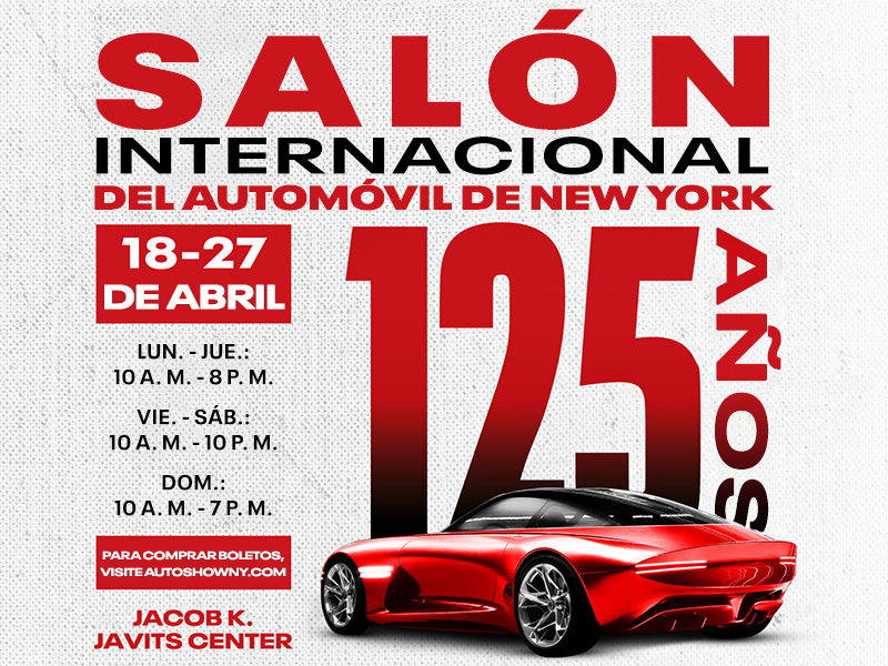 Imagen promocional del Salón Internacional del Automóvil de New York